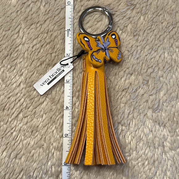 VERA BRADLEY Butterfly Key Chain - Picture 7 of 8